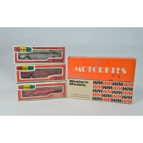 976 - A Tray of Boxed models to include Three Diapet models to include a Mitsubishi Celeste, a Mazda RX7 &... 