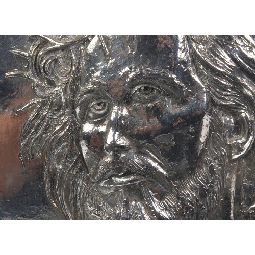 87 - A Cast Study of the head of Christ by Chiarolanza & named Gesu Cristo. Measuring: 22cms x 29cms.