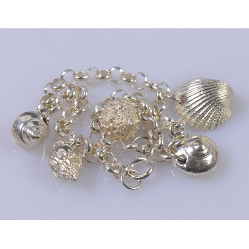 141 - Two Pearl Necklaces, Silver Bracelets, (925) marked, Heart Pendant on Chain, etc.