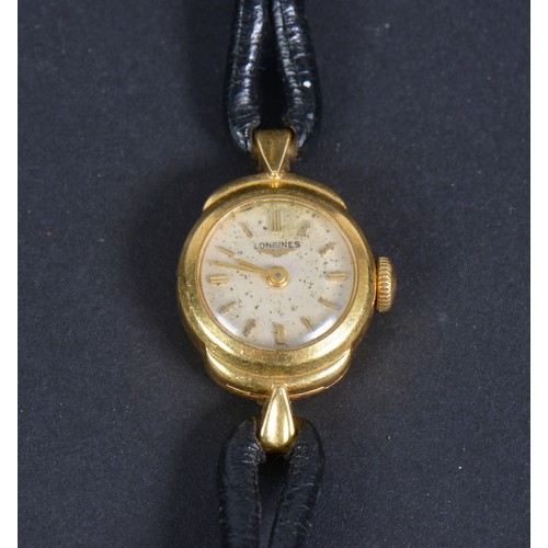 279 - A Ladies Gold Cased Cocktail Watch by 