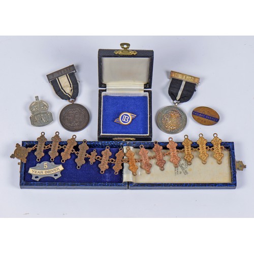 320 - A Collection of medals to include a Southern Railway centre of St. John's Ambulance awarded to Alber... 