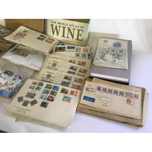 327 - A Collection of Stamps collected in the 1960s, Stamp Album, Post Office, Keesing & other interesting... 