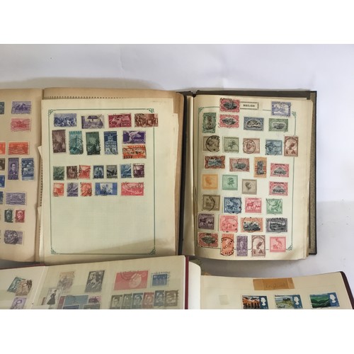 328 - An Antique Stamp Album containing a Good World Collection of French, German, American, Congo, Egypt,... 