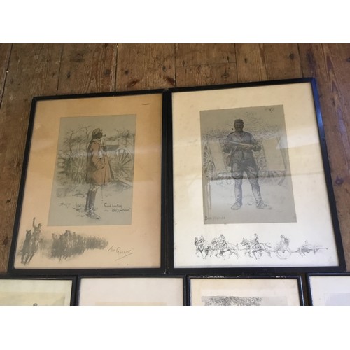 499 - Two Snaffles Prints in Frames to include Bon Voyage & Good Hunting Old Sportsman along with Mountain... 