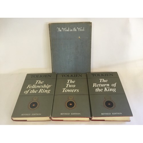 522 - Three Volumes of Tolkien Books (Later Editions) & one other Book.