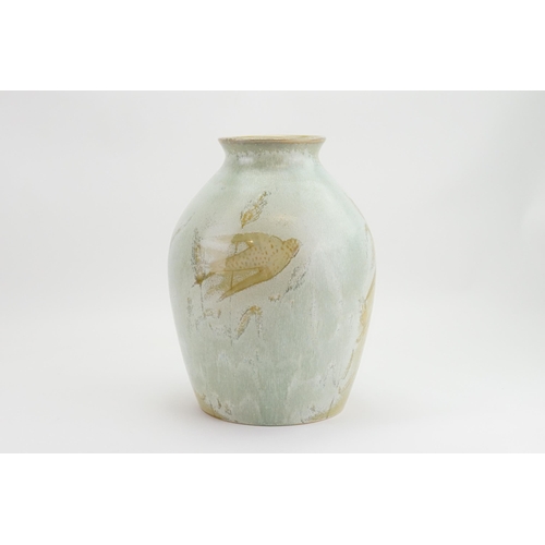 726 - A large Corbridge ware 2001 dated (duck). Issue number 001. Designer B S & M. Unusual sparrow and wh... 