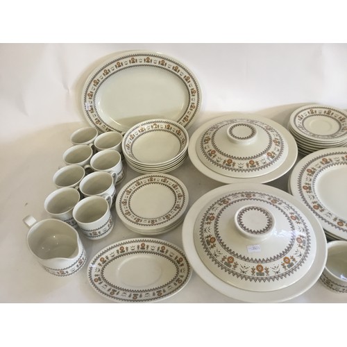 769 - A Large Royal Doulton Dinner Service in the 