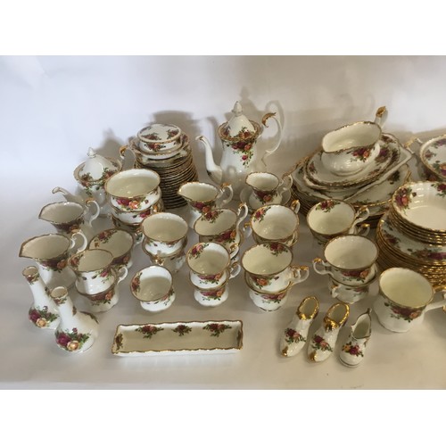 771 - A Very Large Collection of Royal Albert Tea & Dinner China in the 