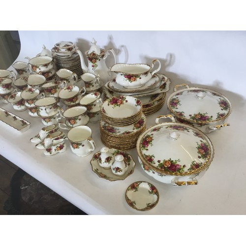 771 - A Very Large Collection of Royal Albert Tea & Dinner China in the 