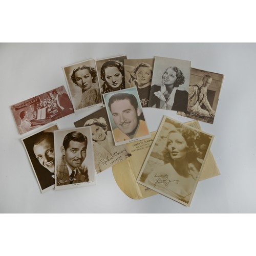 841 - A Collection of Photographs to include an early signed photograph 6507, West 5th Street, Hollywood i... 