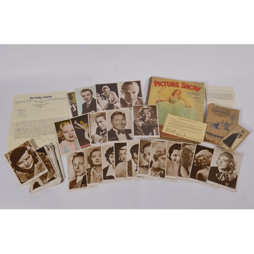 842 - A Collection of Autograph & other Film Star Postcards to include Nova Pilbean, Jimmy Handley, John M... 