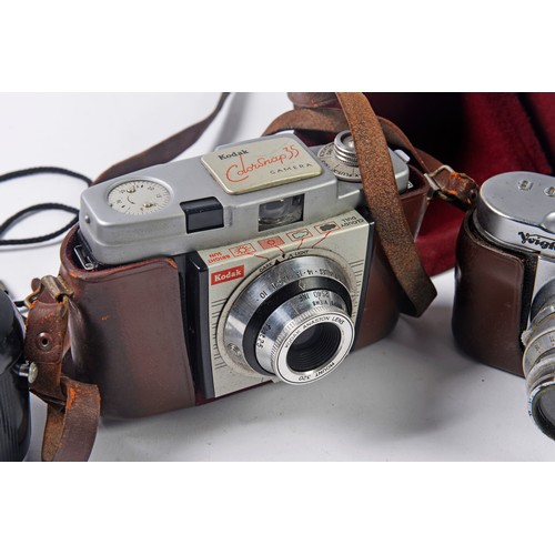 972 - Three Vintage Cameras to include a 