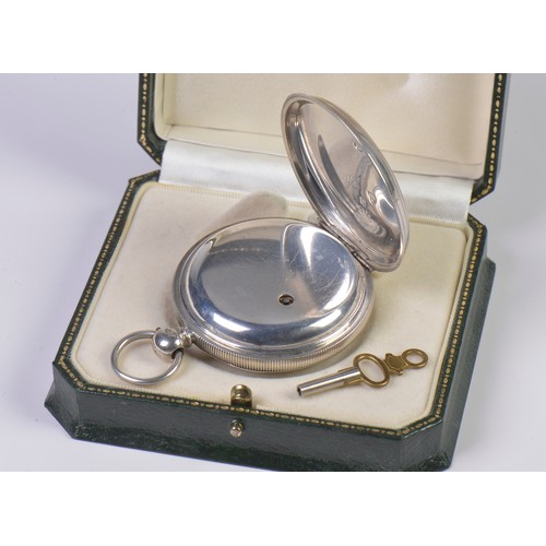 252 - A Silver Cased Pocket Watch by 