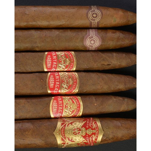 276 - A Collection of 6 x Various Cigars. (Please Note: The Cigars have been stored in a Humidor from purc... 