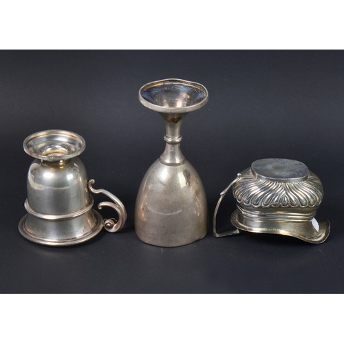 23 - A Silver Cream Jug of Georgian design, a Mug & a Can. Weighing: 198 grams.