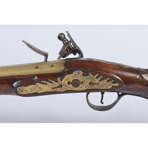 586 - A Ketland coaching / boarding gun or blunderbuss, London made flintlock, late 18th / early 19th cent... 