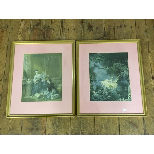 477 - A Pair of Bluncher coloured Prints, Framed & Glazed.