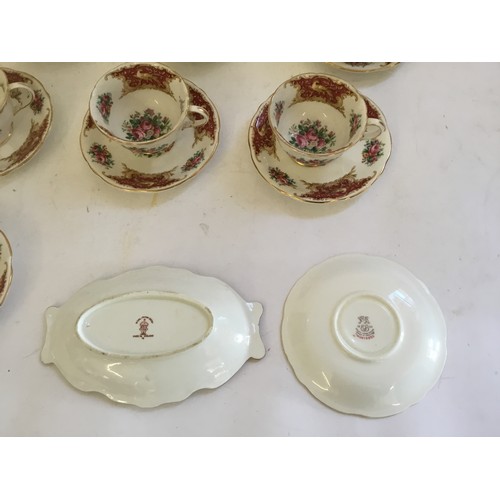 740 - A Collection of Foley Bone China in the 