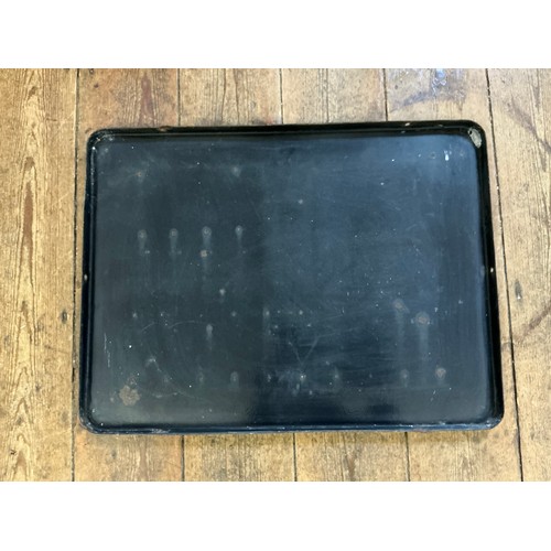 774 - An Original Vintage Railway Station Tin/Enamel Sign 