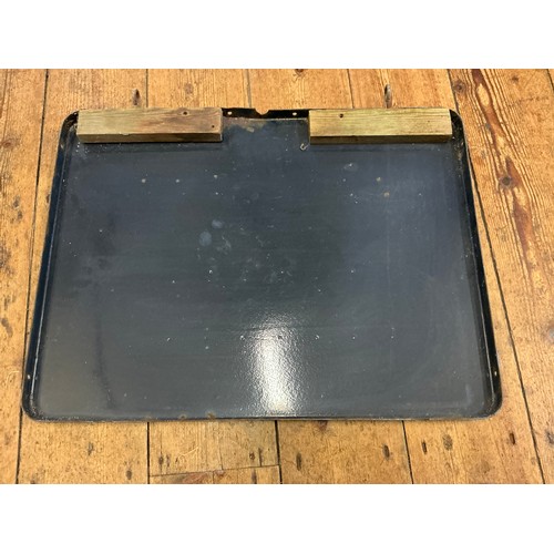 780 - An Original Vintage Railway Station Tin/Enamel Hanging Sign 