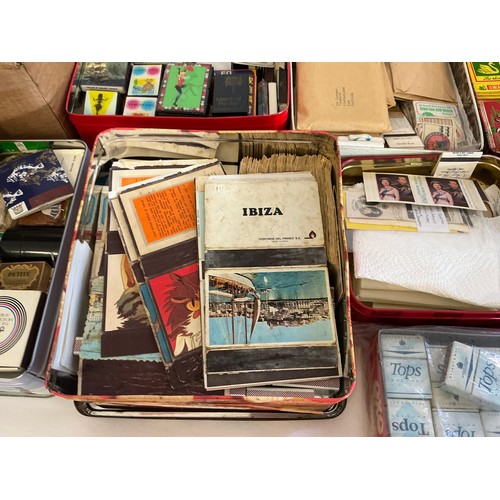 783 - A Large Collection of Matchboxes Some Full & Unused along with Two Early Bryant & May's. 400+. Needs... 