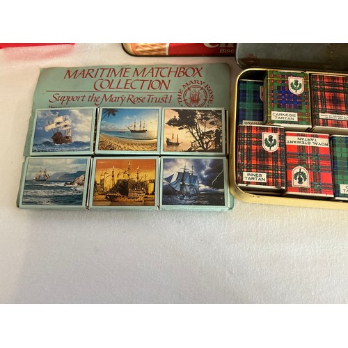 785 - A Large Collection of Matchboxes Some Full & Unused. 200+. Needs Viewing.