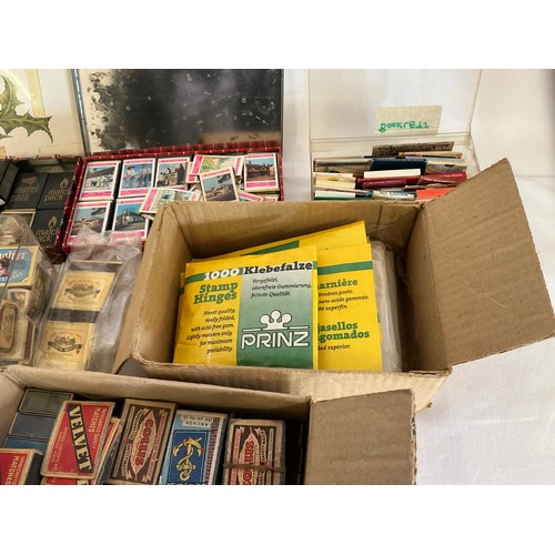 786 - A Large Collection of Matchboxes Some Full & Unused. 100+. Needs Viewing.