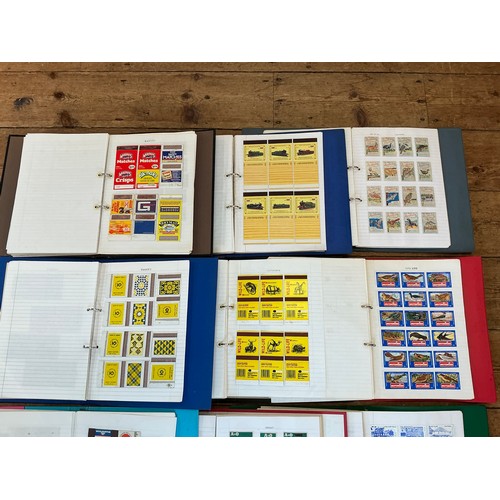 789 - A Large Collection of Nine Albums of Vintage Matchbox Labels & Matchboxes from over the World to inc... 