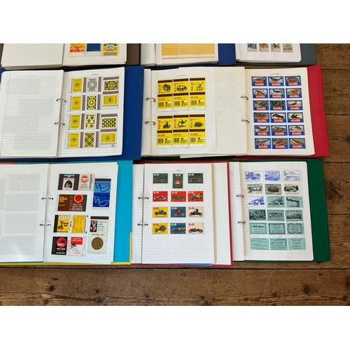 789 - A Large Collection of Nine Albums of Vintage Matchbox Labels & Matchboxes from over the World to inc... 