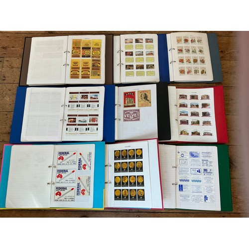 789 - A Large Collection of Nine Albums of Vintage Matchbox Labels & Matchboxes from over the World to inc... 