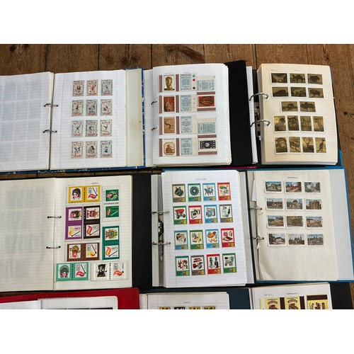 790 - A Large Collection of Nine Albums of Vintage Matchbox Labels & Matchboxes from All over the World to... 