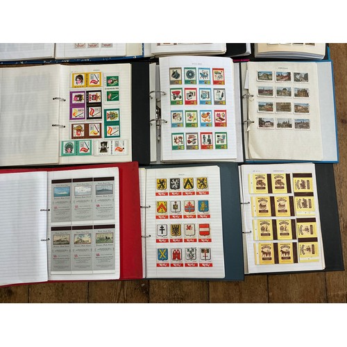 790 - A Large Collection of Nine Albums of Vintage Matchbox Labels & Matchboxes from All over the World to... 