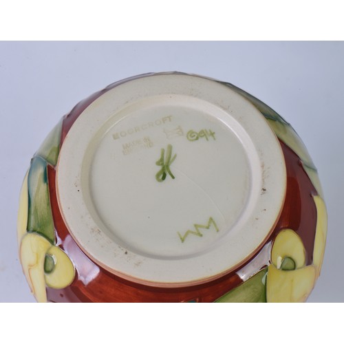 899 - A Sunflower Moorcroft Vase & one other decorated in the Art Nouveau style Complete with Boxes & Pape... 