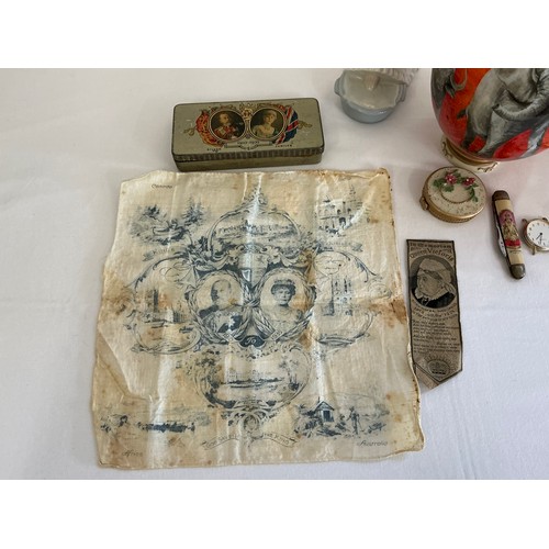 926 - A Pair of Nao Figurines, a Painted Ostrich Egg by Stanley Rowe, three Wristwatches, Queen Victoria B... 