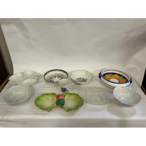 938 - A Collection of Porcelain China to include a Royal Worcester Bowl, an Italian Bowl, White Dish, Otag... 
