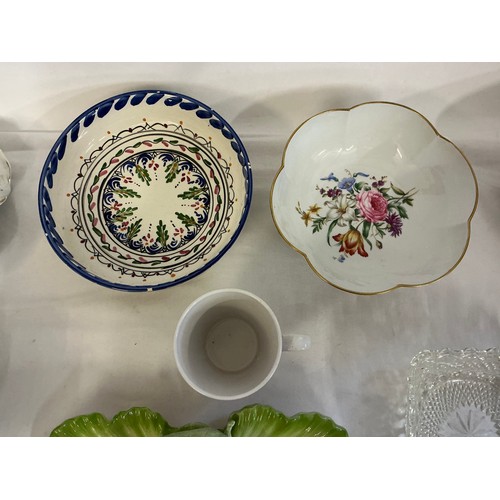938 - A Collection of Porcelain China to include a Royal Worcester Bowl, an Italian Bowl, White Dish, Otag... 