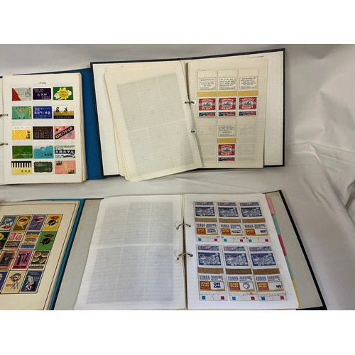 792 - A Large Collection of Nine Albums of Vintage Matchbox Labels & Matchboxes from All over the World to... 