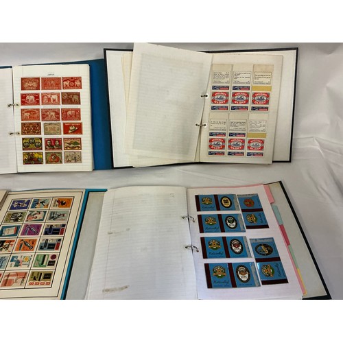 792 - A Large Collection of Nine Albums of Vintage Matchbox Labels & Matchboxes from All over the World to... 