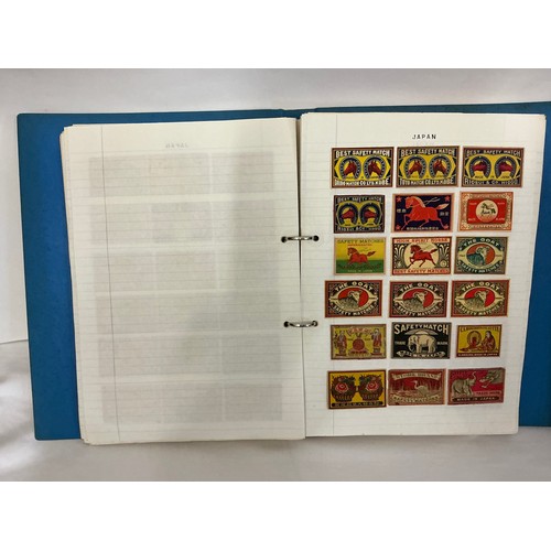 792 - A Large Collection of Nine Albums of Vintage Matchbox Labels & Matchboxes from All over the World to... 