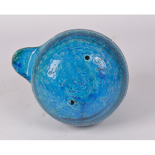 A 1960s Bitossi Blue & Green Glazed Plump Chicken Table Ornament ...
