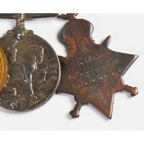 331 - A Family Archive Collection of Mr. Edwin Lawrence (Born 18th July 1849) Chief Petty Officer Royal Na... 