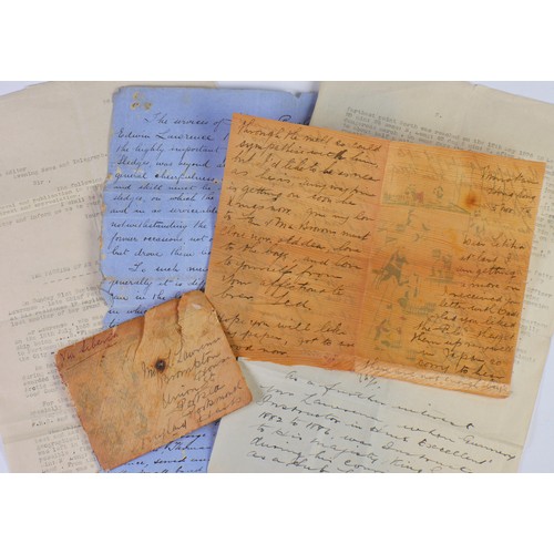 331 - A Family Archive Collection of Mr. Edwin Lawrence (Born 18th July 1849) Chief Petty Officer Royal Na... 