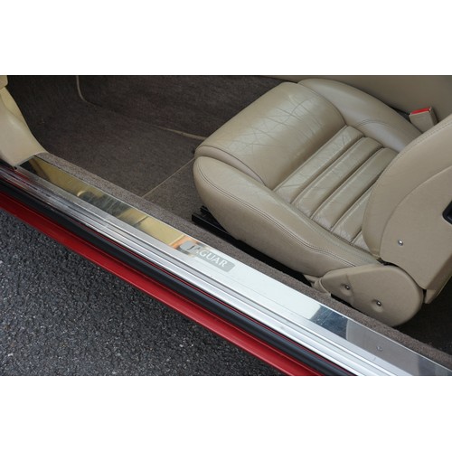564 - A 1993 Jaguar XJS in a fantastic Deep Metallic Red. The XJS has done approx. 119,000 miles. Automati... 