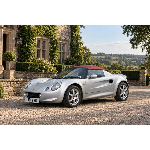 A Lotus Elise 111S 1999T Convertible finished in Silver with Black Velour & a Red Roof. The car includes the Factory Hard Top, a Boxed Original Spare Alloy Wheel & has covered approximately 65,000 Miles. The car was collected from a Barn where it as been in storage for a few years & comes complete with the Book Pack, Tool Kit, Registration Document, 2 Sets of Keys & shows 2 Previous Owners on the V5. There was an MOT done in 2013 just before storage that showed no issues.