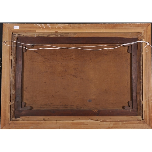 141 - Henry Cheadle (1852-1910) British. A Highland Landscape, with Drover and Cattle, Oil on Canvas, Sign... 