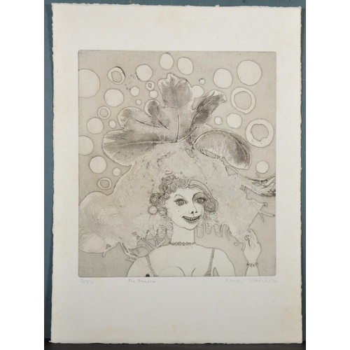 164 - Karen Usborne (1941-    ) British. “The Dancer”, Etching, Signed, Dated ’70, Inscribed and numbered ... 