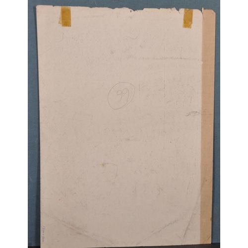 170 - Laura Knight (1877-1970) British. ‘Ballet Dancers’, Charcoal and Pencil, Signed, Unframed, 14” x 10”... 