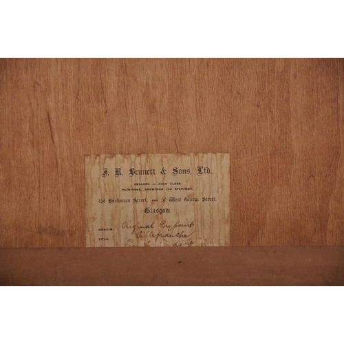 178 - Lionel Arthur Lindsay (1874-1961) British. “Villefranche”, Drypoint Etching, Signed in Pencil, 6.75”... 