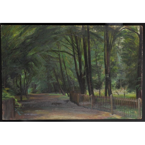 259 - James Stroudley (1906-1988) British. ‘Holland Park’, a Landscape, Oil on Board, Unframed, 20” x 30” ... 