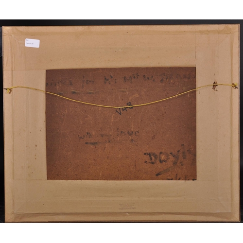 262 - Cecil Rochfort Doyly-John (1906-1993) British. A Street Market Scene with Figures, Oil on Board, Sig... 